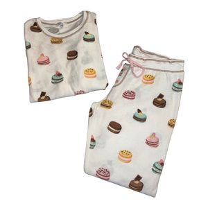 Pj Studio Thermal Macaroon Pajama Set
